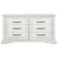 McKinney 6-drawer Bedroom Dresser Cabinet Vintage White