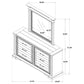 McKinney 6-drawer Bedroom Dresser with Mirror Vintage White