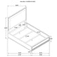 Pembroke 5-piece Queen Bedroom Set Washed Oak