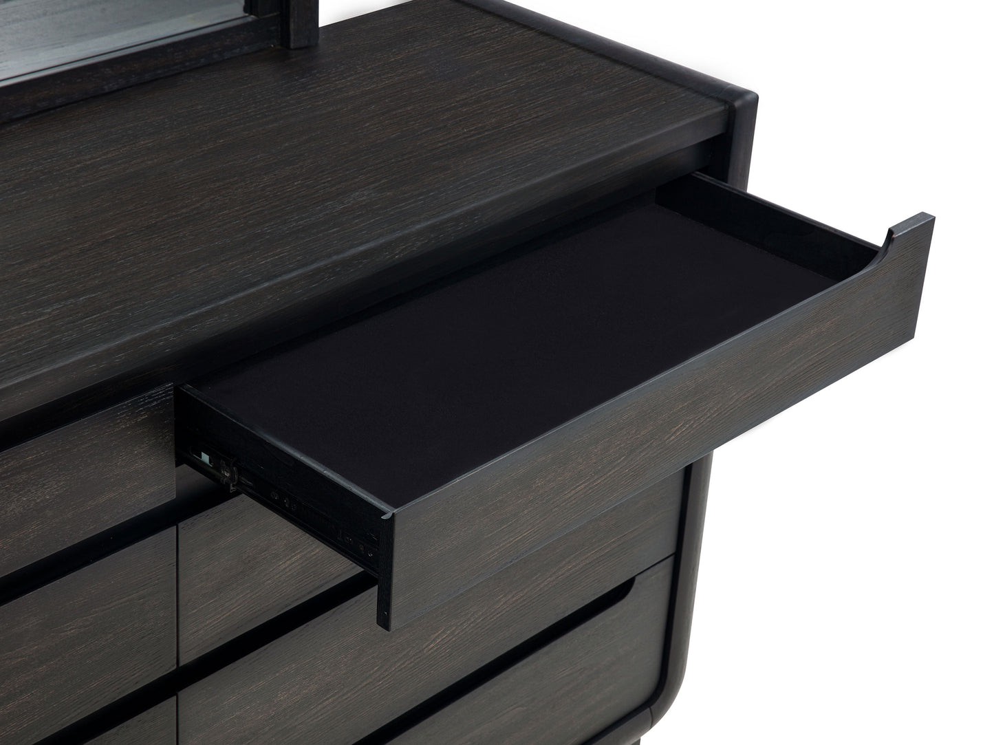 Leandro 5-piece Queen Bedroom Set Burnished Black