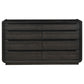 Leandro 8-drawer Bedroom Dresser Cabinet Burnished Black