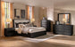 Leandro Dresser Mirror Burnished Black