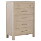 Solano 5-piece Eastern King Bedroom Set Weathered Mango