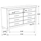 Woodmont 4-piece California King Bedroom Set Golden Brown