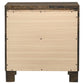 Woodmont 2-drawer Nightstand Rustic Golden Brown