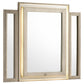 Lorient LED Dresser Mirror Ivory and Camel