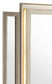 Lorient LED Dresser Mirror Ivory and Camel