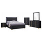 Marceline 5-piece Full Bedroom Set Black