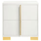 Marceline 2-drawer Nightstand White