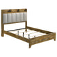 Henderson 4-piece Eastern King Bedroom Set Medium Oak