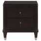 Emberlyn 2-drawer Nightstand Brown