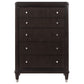 Emberlyn 5-drawer Bedroom Chest Brown