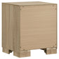 Arielle 4-Piece Queen Upholstered Bedroom Set Light Oak