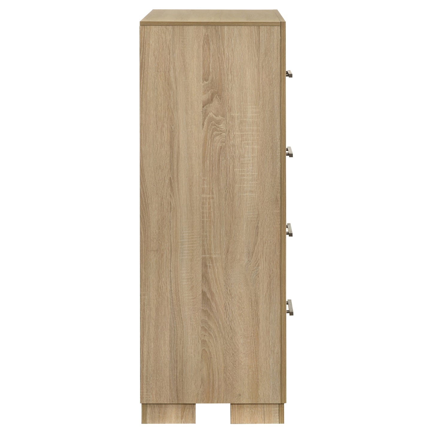 Arielle 4-Drawer Bedroom Chest with Framed Fronts Light Oak