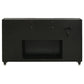 Lorient 8-drawer LED Bedroom Flame Box Dresser Black