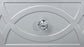 Gunnison 2-drawer Nightstand Silver Metallic