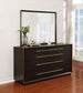 Durango 8-drawer Dresser with Mirror Smoked Peppercorn