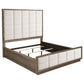 Durango 80-inch California King Panel Bed Taupe Oak