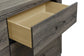 Wright 6-drawer Dresser and Mirror Brown Oak