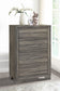 Wright 4-drawer Chest of Drawers Brown Oak