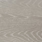 Evangeline Curved Fabric Upholstered Bench Silver Oak