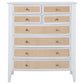 Bexhill 8-drawer Chest of Drawers White