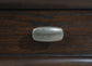 Andover 1-drawer Nightstand Bedside Table Dark Oak