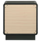 Cavelle 2-drawer Nightstand Bedside Table Black