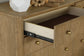 Arini 4-piece Queen Bedroom Set Cream and Sand Wash