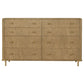 Arini 5-piece Queen Bedroom Set Cream and Sand Wash