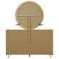 Arini 8-drawer Dresser with Mirror Sand Wash