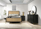 Arini 4-piece Eastern King Bedroom Set Black and Natural