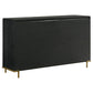 Arini 4-piece Eastern King Bedroom Set Cream and Black