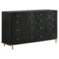 Arini 5-piece Eastern King Bedroom Set Cream and Black