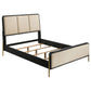 Arini 4-piece California King Bedroom Set Cream and Black