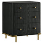 Arini 4-piece California King Bedroom Set Cream and Black