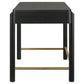 Arini 2-drawer Vanity Desk Makeup Table Black