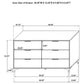 Kendall 5-piece Queen Bedroom Set White