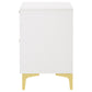 Kendall 2-drawer Nightstand White