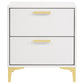 Kendall 2-drawer Nightstand White