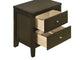 Wilkes 4-Piece Eastern King Bedroom Set with Upholstered Bed Dark Cocoa