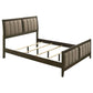Wilkes 5-Piece Queen Bedroom Set with Upholstered Bed Dark Cocoa