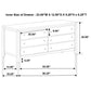 Wilkes 4-Piece Twin Bedroom Set with Upholstered Bed Dark Cocoa