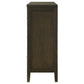 Wilkes Transitional 6-Drawer Dresser with Metal Knobs Dark Cocoa