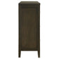 Wilkes Transitional 6-Drawer Dresser with Metal Knobs Dark Cocoa