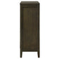 Wilkes Transitional 4-Drawer Chest with Metal Knobs Dark Cocoa