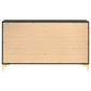 Kendall 6-drawer Dresser Black