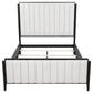 Brookmead 60-inch Upholstered Queen Bed Black