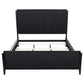 Brookmead Wood California King Panel Bed Black