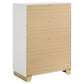 Caraway 5-piece California King Bedroom Set White